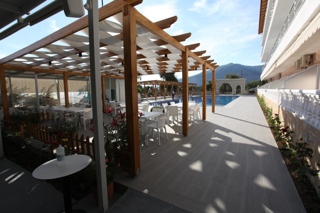 Hotel Riviera Borsh Exteriör bild